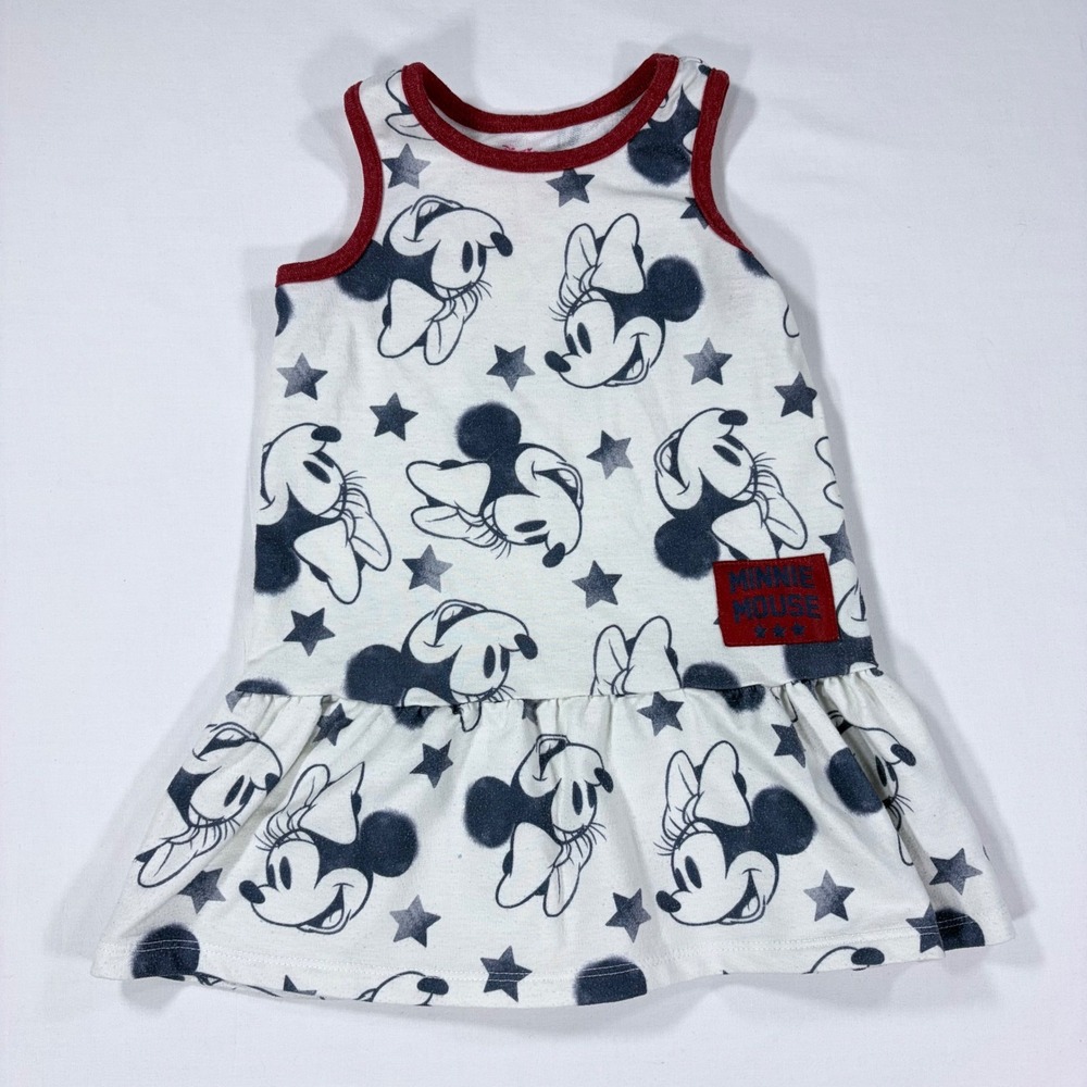Disney Minnie Mouse Girls Dresses 2T sleeveless dress 3T long sleeve with tutu - Picture 5 of 11